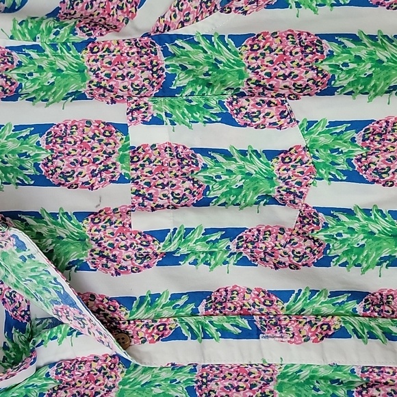 The Nutter Pineapple Striped Collared Tee - Picture 4 of 8